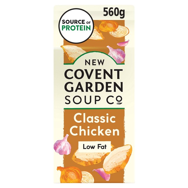 New Covent Garden classic chicken soup 560g - British product