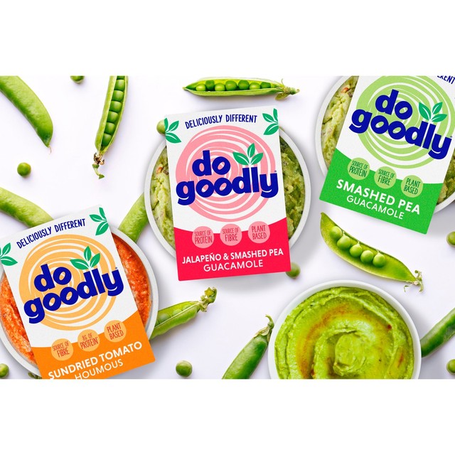 Do Goodly smashed pea guacamole dip 150g - British product