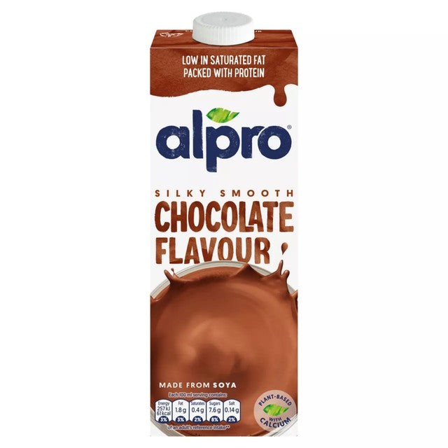 Alpro chocolate plant based soya drink 1L - British product