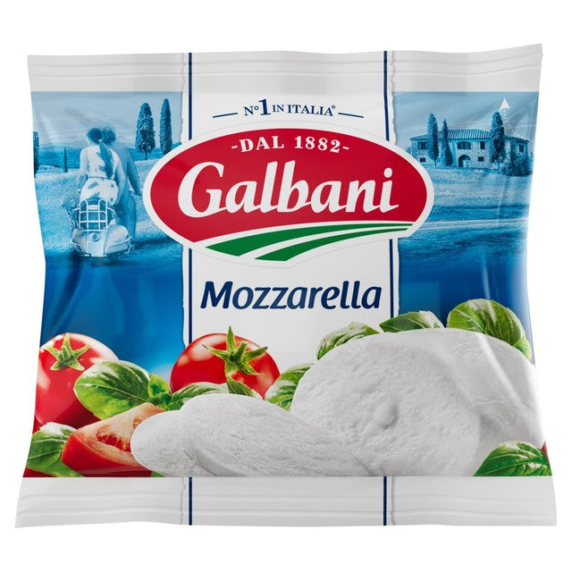 Galbani Fresh Mozzarella Cheese 125g Pouch, UK version