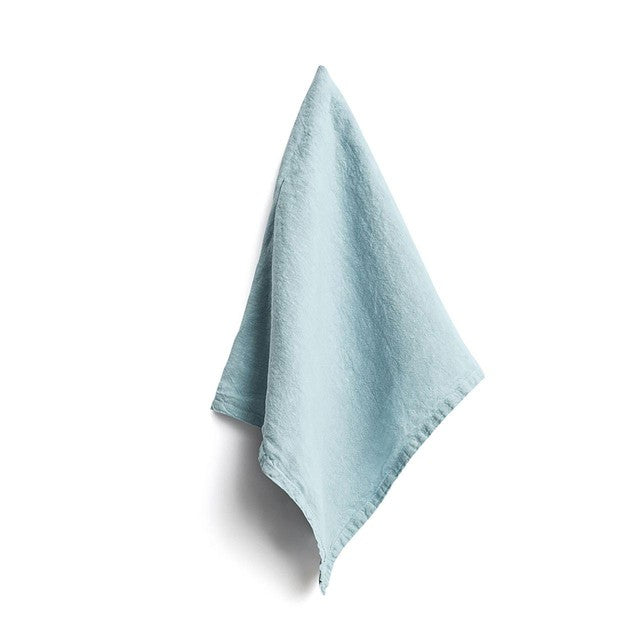 Daylesford Organic Tiller Sky napkins 55cm x 55cm - British product