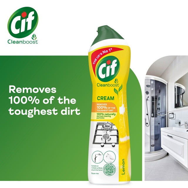Cif lemon cream cleaner 500ml - British product