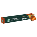 Starbucks Breakfast Blend coffee pods 10 capsules (British brand)