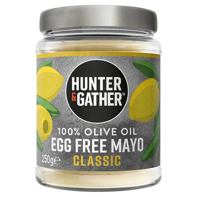 Hunter & Gather Egg Free Olive Oil Mayonnaise 250g