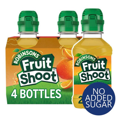 Fruit Shoot Orange No Added Sugar Squash 4 x 200ml