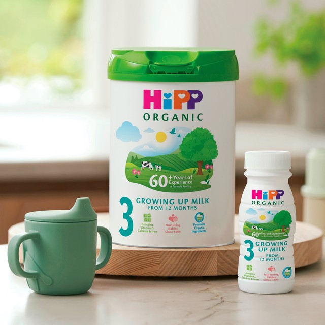 HiPP Organic 3 toddler milk powder 800g, UK version