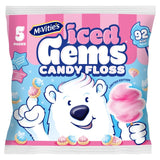 McVitie's Candyfloss Iced Gems biscuits multipack, imported from the UK