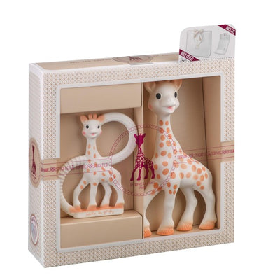 Sophie La Girafe Sophiesticated Tyggeleke Sett med Original og So Pure Tyggeleker