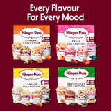 Haagen Dazs favourites collection mini cups ice cream 4 x 95ml, UK version