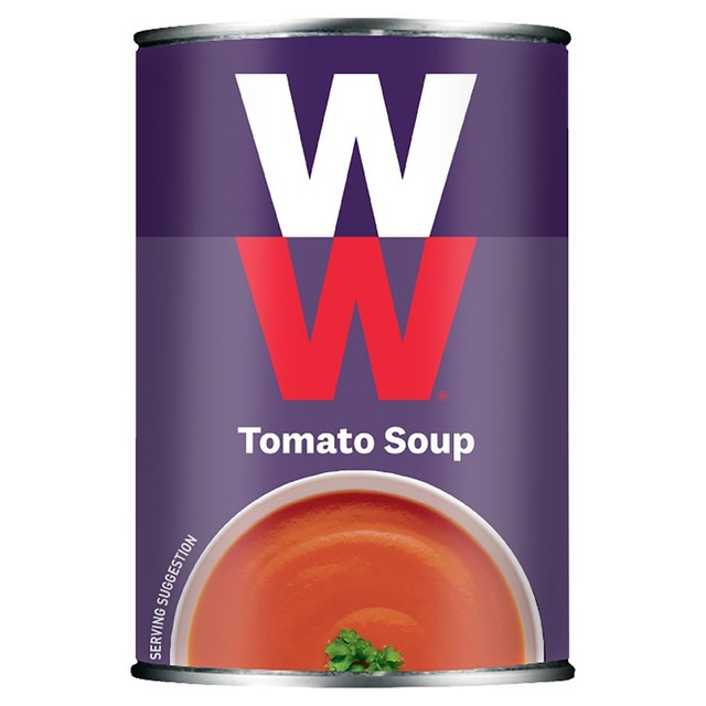Weight Watchers tomato soup 295g, UK version