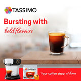 Tassimo 100% Colombian coffee pods 16 pack (British brand)