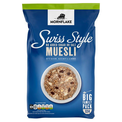 Mornflake Classic Swiss Style Muesli No Added Sugar Cereal 1.1kg