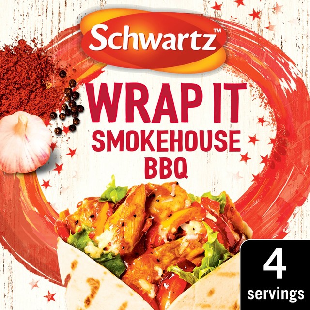 Schwartz Smokehouse BBQ recipe mix 30g sachet (British brand)