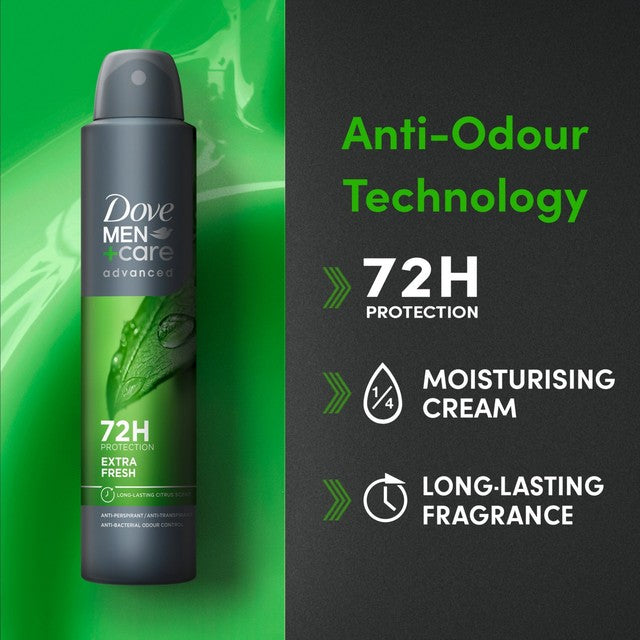 Dove Men+Care antiperspirant deodorant spray Extra Fresh 200ml - British product