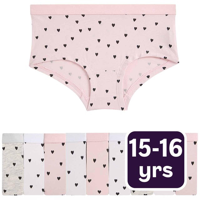 M&S heart print shorts 15-16 years, imported from the UK