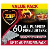 Zip all purpose firelighters block 60 (British brand)