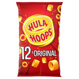 Hula Hoops Original Potato Rings Crisps 12 x 24g Multipack, UK version