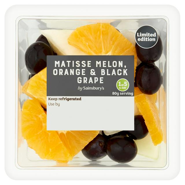 Sainsburys Limited Edition Matisse Melon Orange Black Grape 210g