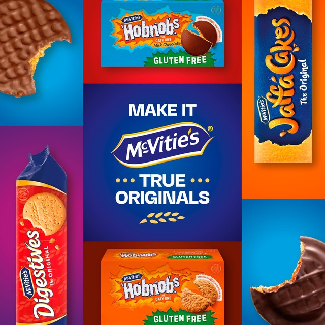 McVitie's Gluten Free Hobnobs biscuits 150g, imported from the UK