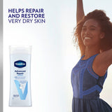 Vaseline Advanced Repair unscented body lotion 400ml (British brand)