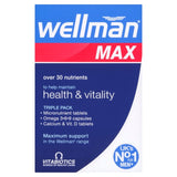 Vitabiotics Wellman Max multivitamin supplement 84 pack (British brand)