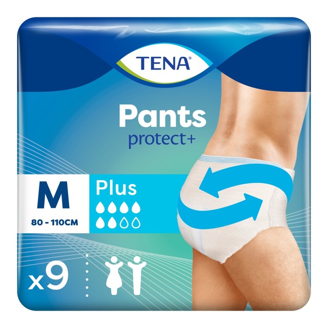 TENA Protect+ Unisex Incontinence Pants Medium (British brand)