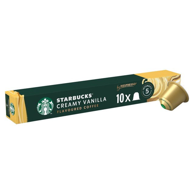 Starbucks vanilla coffee capsules 10 capsules (British brand)