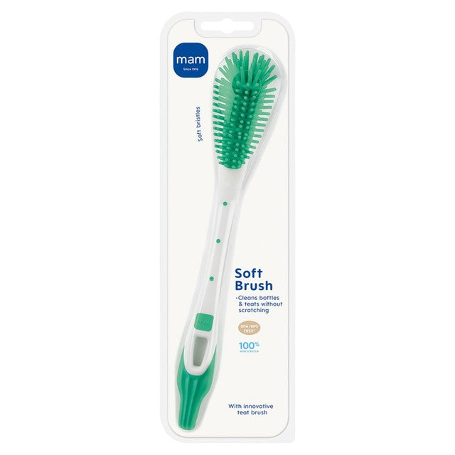 MAM soft bottle and teat cleaning brush, imported from the UK