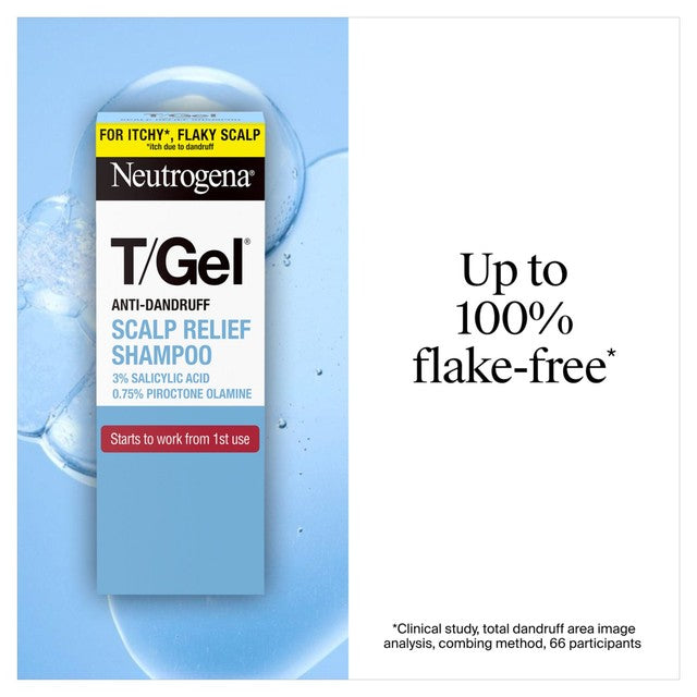 Neutrogena anti-dandruff scalp relief shampoo 150ml, imported from the UK
