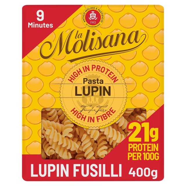 La Molisana Lupin Fusilli 400g, UK version