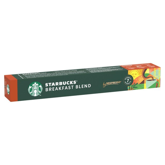 Starbucks Breakfast Blend coffee capsules 10 pack (British brand)