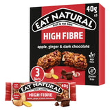 Eat Natural Apple Ginger Dark Chocolate Bars 3 x 40g - British product