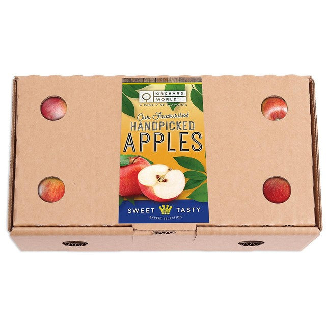 Orchardworld apple box 8 pack, imported from the UK