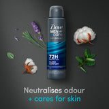 Dove Men+Care antiperspirant deodorant spray Clean Comfort 150ml - British product