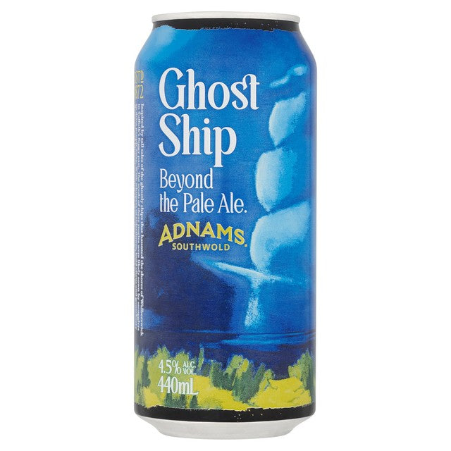 Adnams Ghost Ship pale ale 4 x 440ml cans - British product