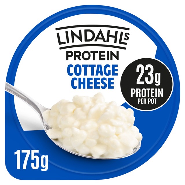 Lindahls cottage cheese 175g, UK version