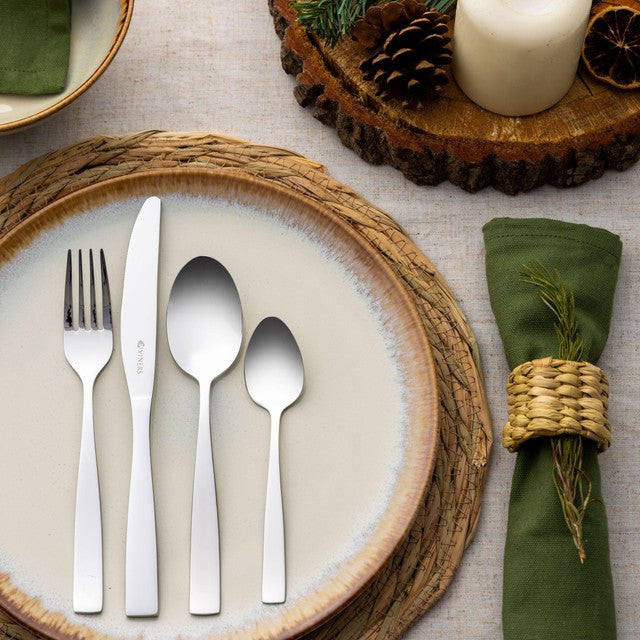 Viners Everyday Purity dessert spoon set 4 piece (British brand)