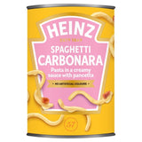 Heinz Spaghetti Carbonara canned pasta 400g, UK version