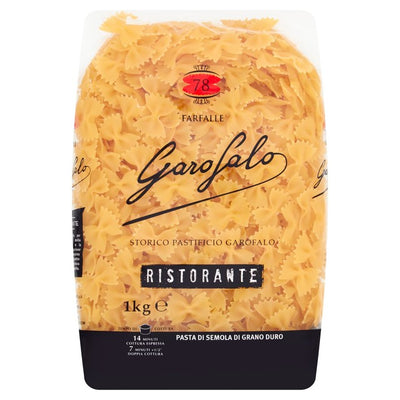 Garofalo Farfalle Pasta Italian Durum Wheat 1kg