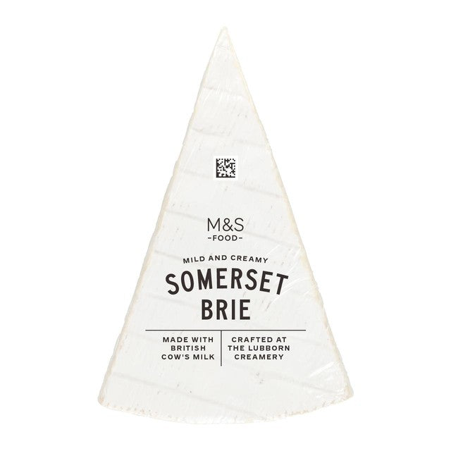 M&S Somerset Brie cheese 230g, imported from the UK