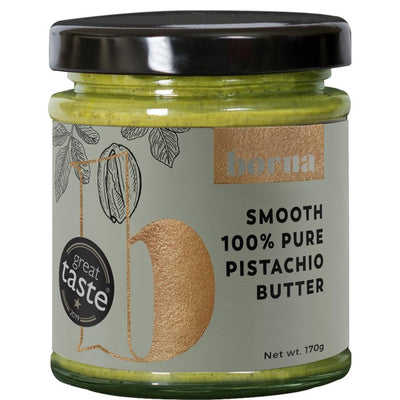 Borna Smooth 100% Pistachio Butter Nut Butter 170g