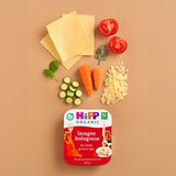 HiPP Organic Lasagne Bolognese toddler tray meal 250g, UK version