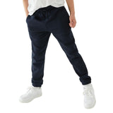 M&S kids cotton-rich joggers navy 9-10 years, imported from the UK