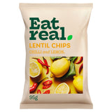 Eat Real lentil chips chilli and lemon 95g - British product