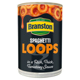 Branston spaghetti loops in tomato sauce 395g - British product