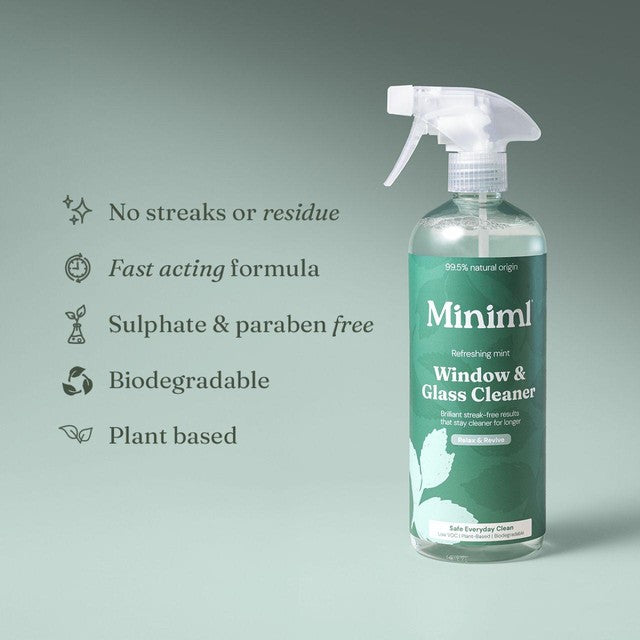 Miniml Mint Window & Glass Cleaner Spray