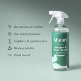 Miniml Mint Window & Glass Cleaner Spray