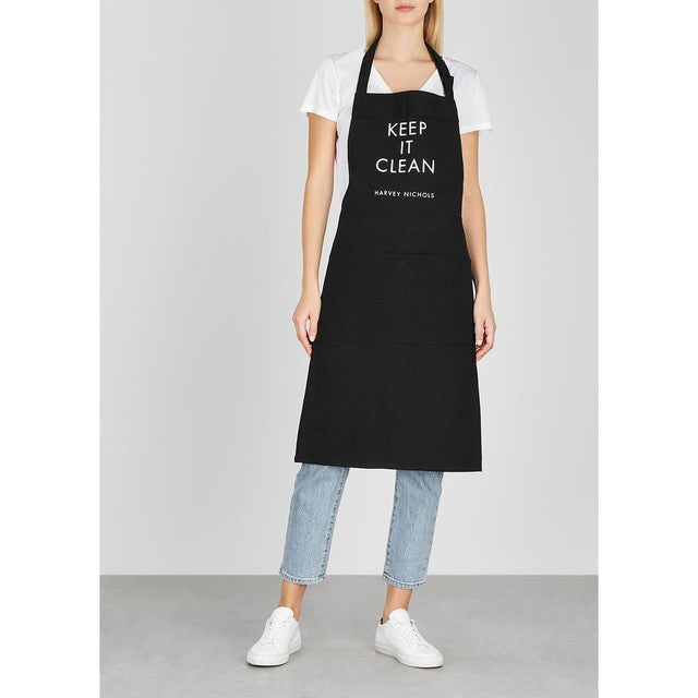 Harvey Nichols Keep It Clean apron, UK version