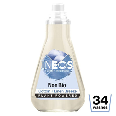 INEOS Non Bio Laundry Liquid Cotton + Linen Breeze 33 Washes