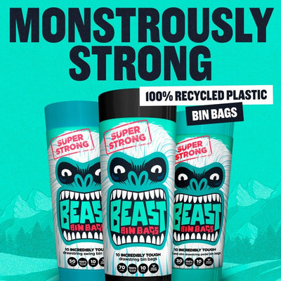 Beast Pedal Bin Bags Strekk 30 liter